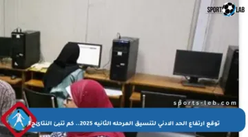توقع ارتفاع الحد الأدنى لتنسيق المرحلة الثانية 2025.. كم تنبئ النتائج؟